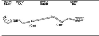 Глушитель FONOS REK019398A