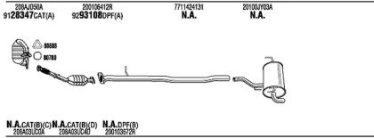 Глушитель FONOS REK026655A