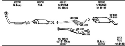 Глушитель FONOS SA30198B