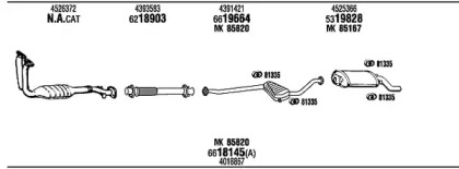 Глушитель FONOS SA30273