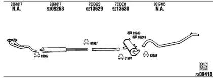 Глушитель FONOS SA60003C