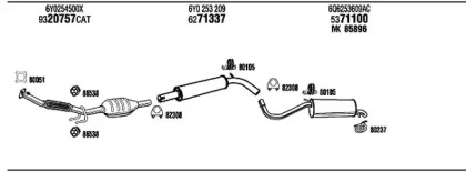 Глушитель FONOS SK30023