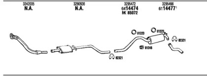 Глушитель FONOS VO34024B