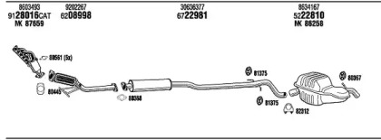 Глушитель FONOS VOH15149A