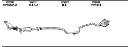 Глушитель FONOS VOK019756A