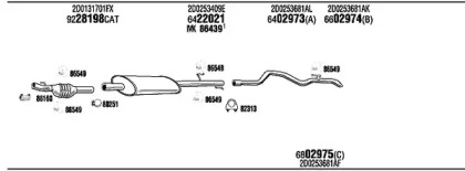 Глушитель FONOS VW00031