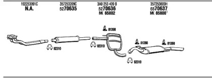 Глушитель FONOS VW80310