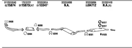 Глушитель FONOS VW80314