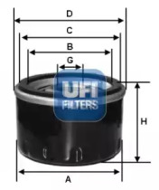 Фильтр UFI 23.564.00