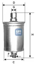 Фильтр UFI 31.577.00