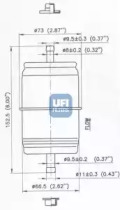 Фильтр UFI 31.666.00