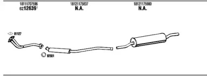 Глушитель WALKER BW51802A