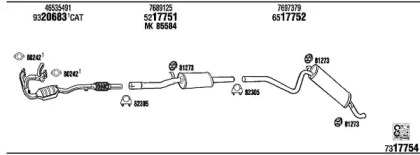 Глушитель WALKER FI10503