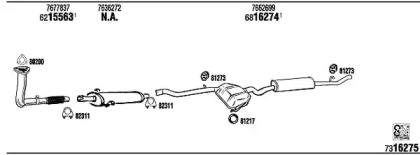 Глушитель WALKER FI55016