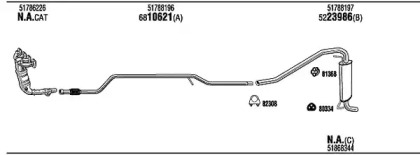 Глушитель WALKER FIK026621AB