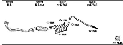 Глушитель WALKER FO76007