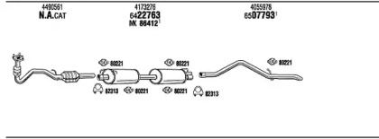 Глушитель WALKER FO80171A