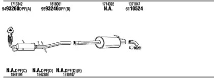 Глушитель WALKER FOK011966A