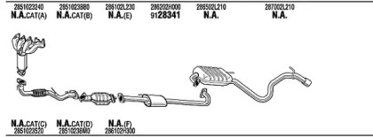 Глушитель WALKER HYK023435BB