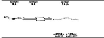 Глушитель WALKER MBH15003A