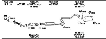 Глушитель WALKER NI65031