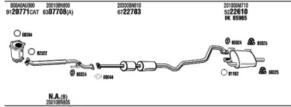 Глушитель WALKER NIH17243A