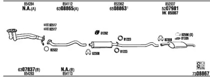 Глушитель WALKER OP40019A