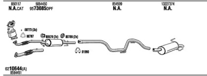 Глушитель WALKER OPK025502B