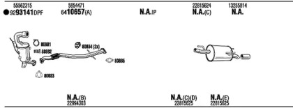 Глушитель WALKER OPK028220BA