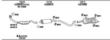 Глушитель WALKER PE30686A