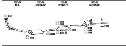 Глушитель WALKER PE50522