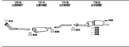 Глушитель WALKER PE50544