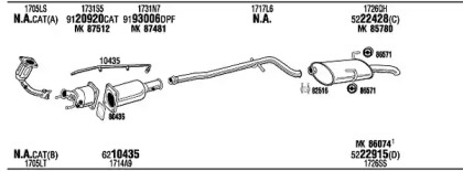 Глушитель WALKER PEH16289CA