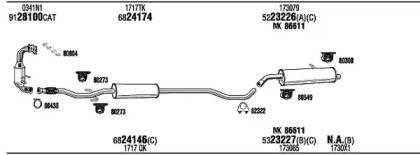 Глушитель WALKER PEK058571