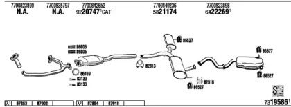 Глушитель WALKER RE19712A