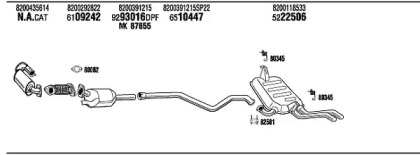 Глушитель WALKER REH18645BA