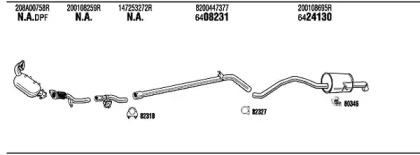 Глушитель WALKER REK015283B