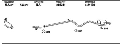 Глушитель WALKER REK015283C