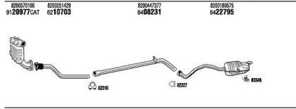 Глушитель WALKER REK018787B