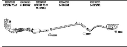 Глушитель WALKER REK018787CA