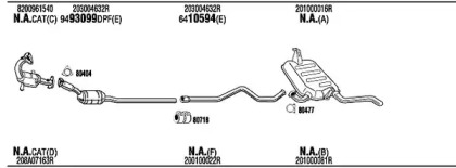 Глушитель WALKER REK027532BA