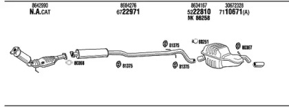 Глушитель WALKER VOT14616A