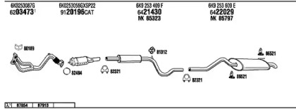 Глушитель WALKER VW21021