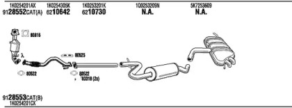 Глушитель WALKER VWK008207