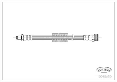 Шлангопровод CORTECO 19018659