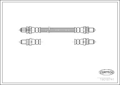 Шлангопровод CORTECO 19018741