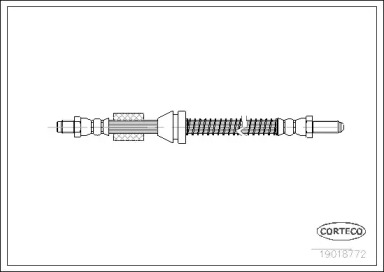 Шлангопровод CORTECO 19018772