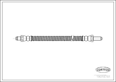 Шлангопровод CORTECO 19018781