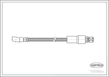 Шлангопровод CORTECO 19018869