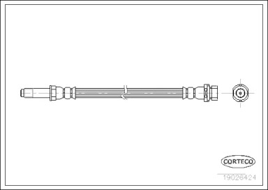 Шлангопровод CORTECO 19026424